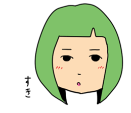 bobbed sticker #10793738