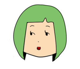 bobbed sticker #10793753