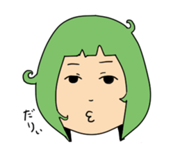 bobbed sticker #10793760