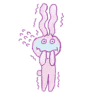 rabbit rabbit :3 sticker #10794064
