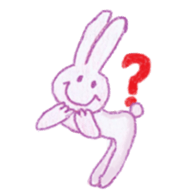 rabbit rabbit :3 sticker #10794065