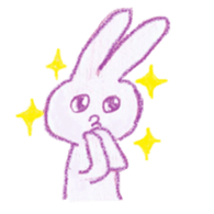 rabbit rabbit :3 sticker #10794066
