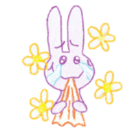 rabbit rabbit :3 sticker #10794069