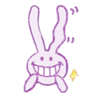 rabbit rabbit :3 sticker #10794071