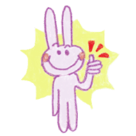 rabbit rabbit :3 sticker #10794072