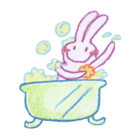 rabbit rabbit :3 sticker #10794081