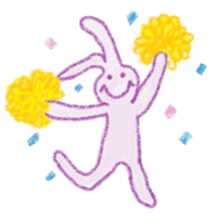 rabbit rabbit :3 sticker #10794084