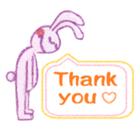 rabbit rabbit :3 sticker #10794086