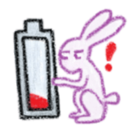 rabbit rabbit :3 sticker #10794090