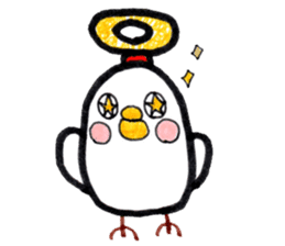 Chicken red cheeks sticker #10795167