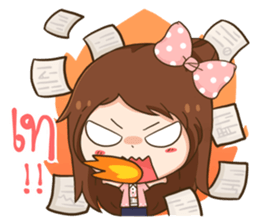 NomYen - Salary Girl sticker #10795193