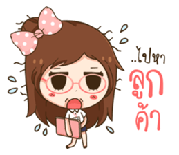 NomYen - Salary Girl sticker #10795208