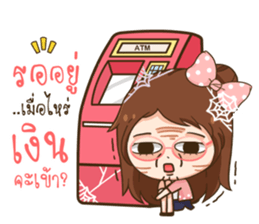 NomYen - Salary Girl sticker #10795214