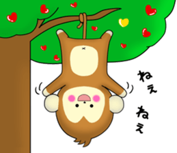 The cute monkey Remodeling version sticker #10795739