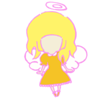 Cute Angel. sticker #10796259