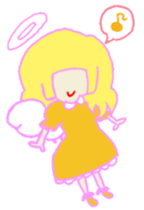 Cute Angel. sticker #10796265