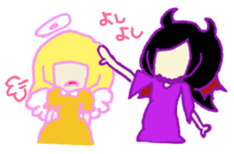 Cute Angel. sticker #10796281