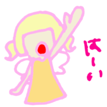 Cute Angel. sticker #10796288