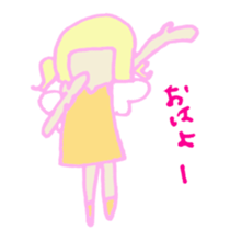 Cute Angel. sticker #10796290