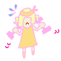 Cute Angel. sticker #10796291