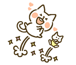 chocotto neko 1 sticker #10796370