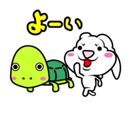 Holland Lop USAMARON & KAMEKITI sticker #10796776