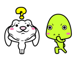 Holland Lop USAMARON & KAMEKITI sticker #10796779