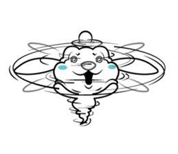 Holland Lop USAMARON & KAMEKITI sticker #10796781