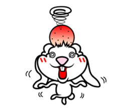 Holland Lop USAMARON & KAMEKITI sticker #10796788