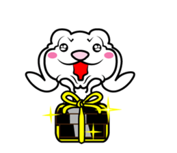 Holland Lop USAMARON & KAMEKITI sticker #10796798