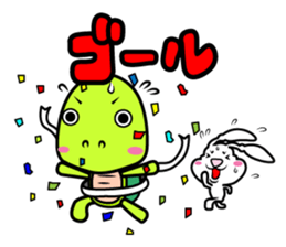 Holland Lop USAMARON & KAMEKITI sticker #10796808