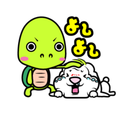 Holland Lop USAMARON & KAMEKITI sticker #10796810