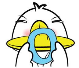 What The Duck sticker #10797462