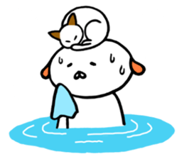 Creatures close to the dog 3nd edition sticker #10797734