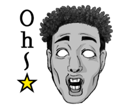 kiyaji's strange faces sticker #10797825