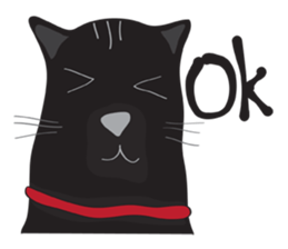 Bad Maew Black Cat sticker #10798179