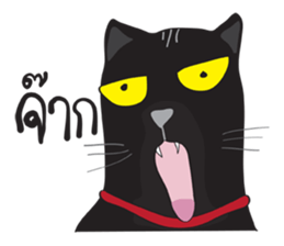 Bad Maew Black Cat sticker #10798181