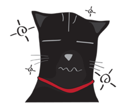 Bad Maew Black Cat sticker #10798193