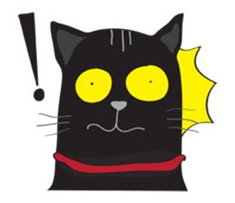 Bad Maew Black Cat sticker #10798203