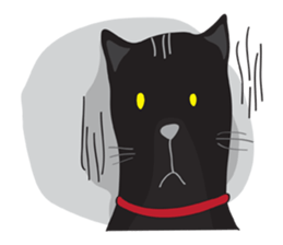 Bad Maew Black Cat sticker #10798211