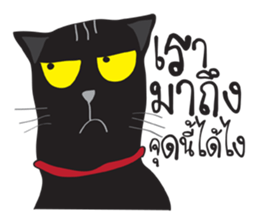 Bad Maew Black Cat sticker #10798214