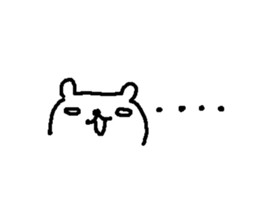 Cute bear with tulip stickers! sticker #10798951