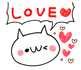 LOVE Shout NUKO sticker #10799588