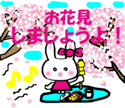 Surprised rabbit2 sticker #10799628