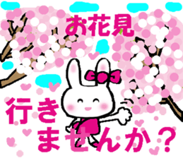 Surprised rabbit2 sticker #10799629