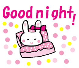 Surprised rabbit2 sticker #10799643