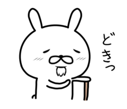 Old rabbit (sixtieth birthday) sticker #10799843