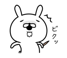 Old rabbit (sixtieth birthday) sticker #10799846