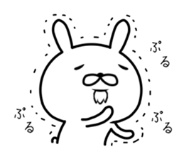 Old rabbit (sixtieth birthday) sticker #10799848