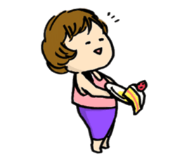 Parenting every day-fascinated by baby- sticker #10799981